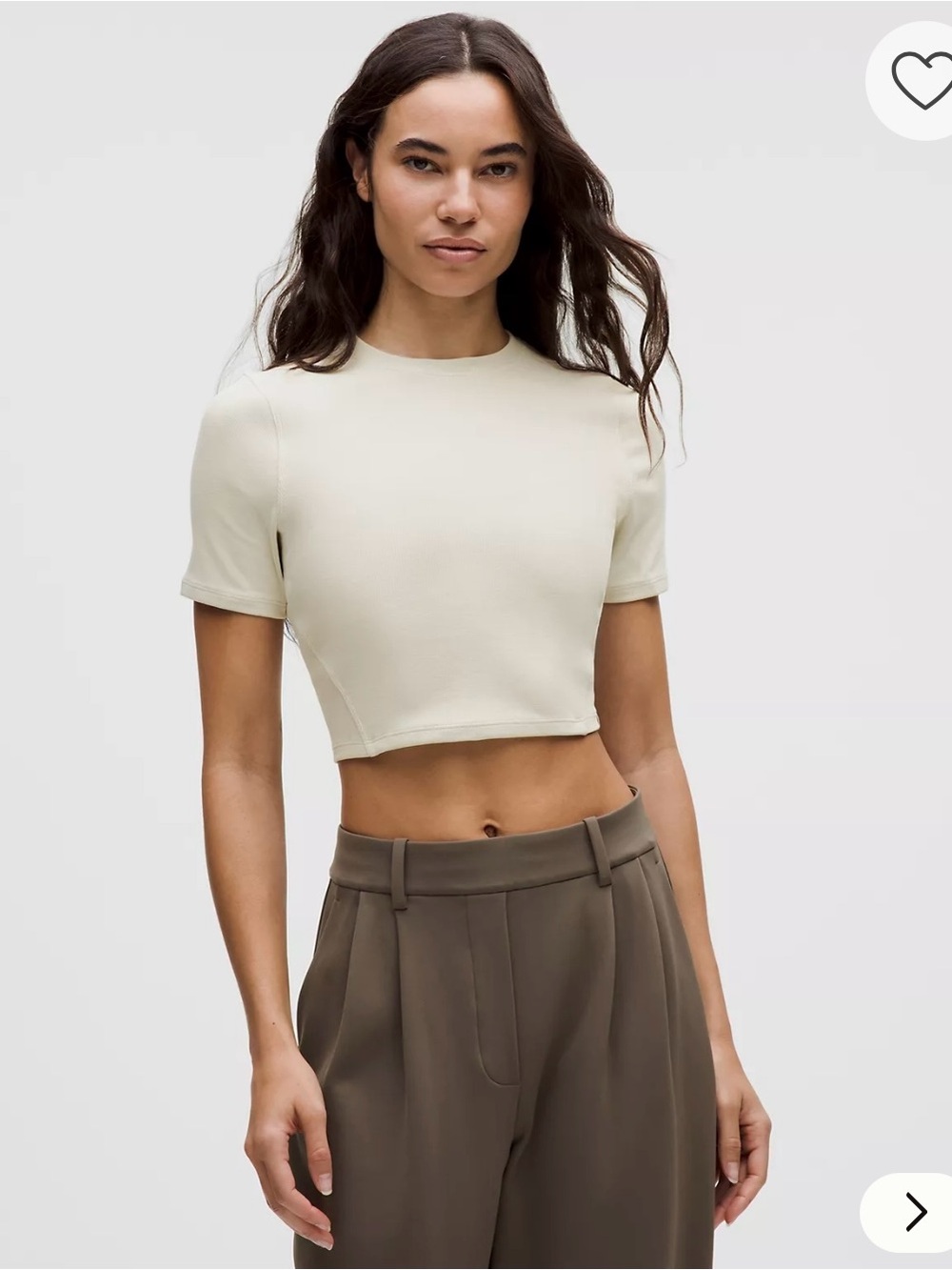 Soft Ribbed Keyhole Short-Sleeve Shirt